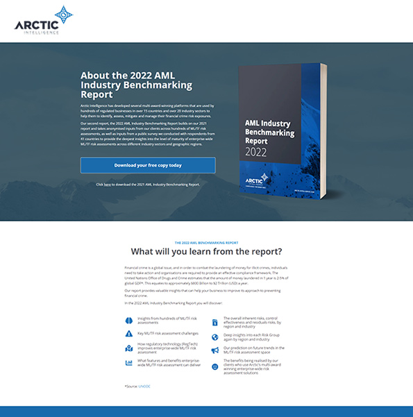 ARCTIC - About the 2022 AML Industry Benchmarking Report